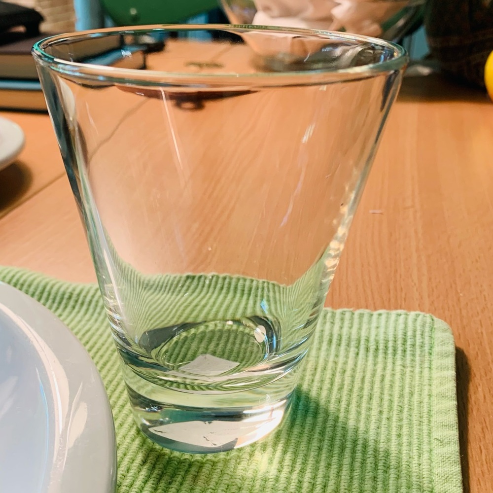 Crate&barrel Oola Double 10oz cocktail glass